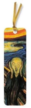 Zakładka do książki BKMK05 Krzyk Edvard Munch - Flame Tree