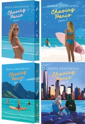 Pakiet Chasing Paris Tom 1-4 Maria Krasowska - Maria Krasowska