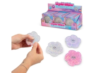 Fidget Spinner z Płynnym Brokatem - One for Fun