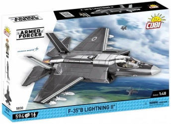 Klocki Armed Forces F-35B Lightning II 594 klocków - Cobi Klocki