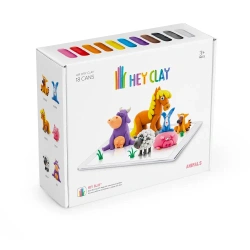Masa Plastyczna Hey Clay  Zwierzęta HCLSE002CEE - TM TOYS