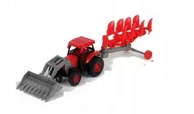 TRAKTOR Z MASZYNĄ PŁUG 30t