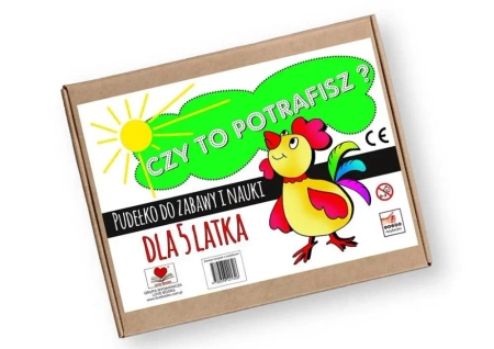 Czy to potrafisz? Pudełko do zabawy i... 5 lat - Agnieszka Wileńska