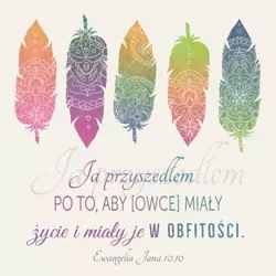 Podstawka korkowa - Ja przyszedłem po to - Szaron