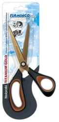 Nożyczki tytanowe 3D 19cm ostrze 8cm - Titanum