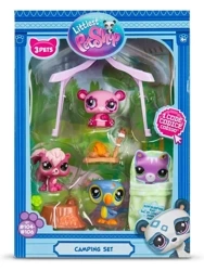 Littlest Pet Shop Zestaw kempingowy - TM Toys
