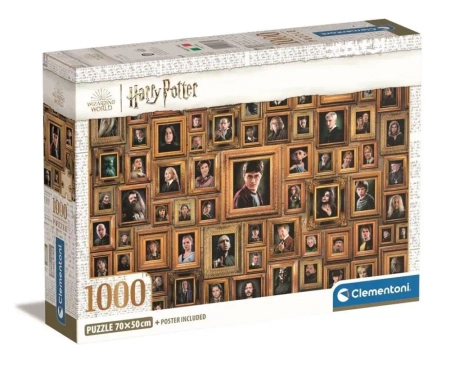 Puzzle 1000 Compact Impossible Harry Potter - Clementoni