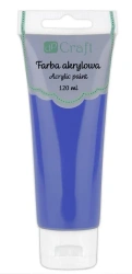 Farba akrylowa ciemnoniebieska 120ml - Dalprint dpCraft