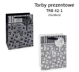 Torebka prezentowa 23x18x10cm MIX - Penword