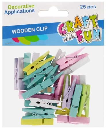 Ozdoba dekoracyjna Drew Spinacz Kol Past 25szt 3,5 12/14