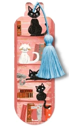 Zakładka z chwostem Koty na regale - Henry
