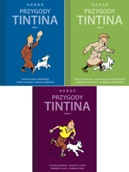 Zestaw Przygody Tintina Wydanie zbiorcze Tom 1 + 2 + 3 Herge - Herge