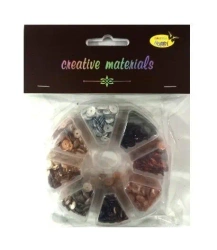 Cekiny 8 kolorów 6mm 40g - Galeria Hobby