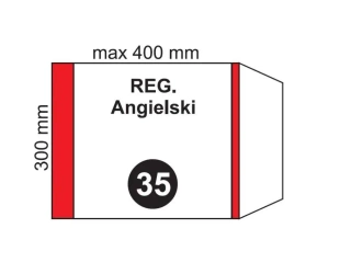 Okładka na podr regulowana NR 35 (20szt) - Fol-Plast