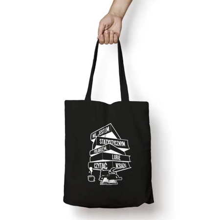 Torba bawełniana - Nie jestem statystycznym - Molom