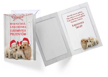 Karnet B6 Boże Narodzenie - Kukartka