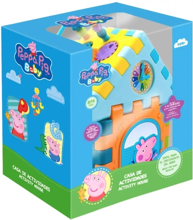 Domek aktywności z efektami dźwiękowymi Peppa Pig - Kids Euroswan