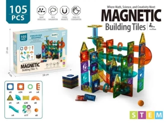 Klocki magnetyczne 105el - Madej