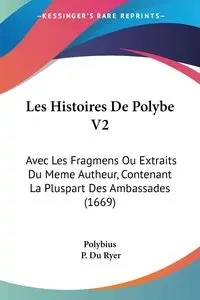 Les Histoires De Polybe V2 - Polybius