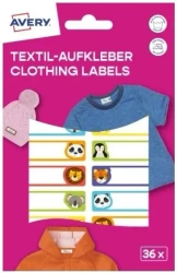 Naklejki na ubrania - 46x13mm 2 ark/36 - Zdesign