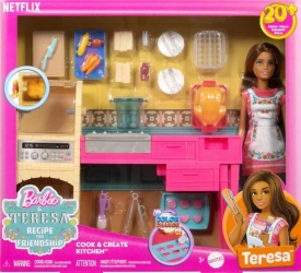 Barbie Kuchnia Teresy Zestaw I Lalka Przepis Na Przyjaźń Jct06 - Mattel
