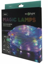 Magiczne lampki 400led 1mln kolorów 40m DC5V - Eco Light