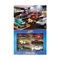 Hot Wheels Legends Samochody 1:64 6-pak (6szt) - Mattel
