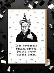 Karnet okolicznościowy Shopenhauer