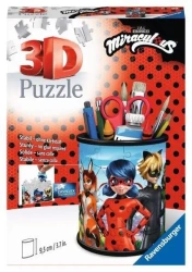Puzzle 3D 54 Przybornik Miraculous - Ravensburger