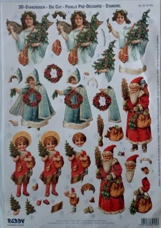 Arkusz do techniki 3D sztancowany 29,7x21cm - Galeria Hobby