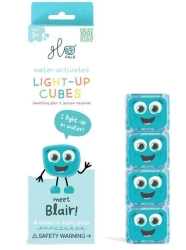 Kostki sensoryczne świecące w wodzie Blair turkus - Glo Pals