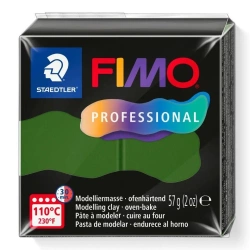 Masa termoutwardzalna Fimo 57g zieleń liści - Staedtler
