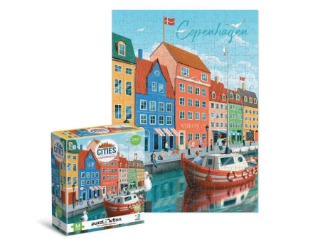 Puzzle 250 Easy-M Cities Copenhagen - Dodo