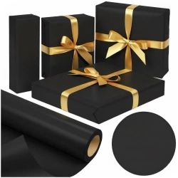 Papier ozdobny czarny X-Strong 57cmx25m - PaperHit