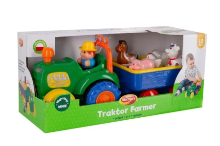Traktor Farmer Dumel Discovery zabawka interaktywna