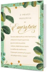 Karnet B6 Emerytura - Pan Dragon