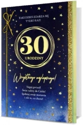 Karnet B6 Urodziny 30 - Pan Dragon