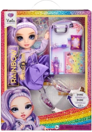 MGA Rainbow High Sparkle & Shine Fashion Dolls Viola (Purple) p3 427810