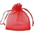 Woreczki z organzy sakiewki 9x13cm 6szt - Titanum