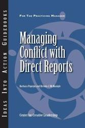 Managing Conflict with Direct Reports - Barbara Popejoy