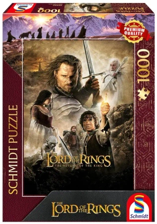 Puzzle PQ 1000 Władca Pierścieni: Powrót króla G3 - Schmidt