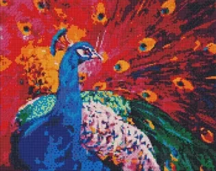 Diamentowa mozaika - Majestatyczne piękno 40x50cm - Ideyka