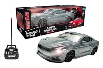 Auto sportowe zdalnie sterowane srebrne - Artyk