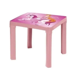 Stolik plastikowy pastel różowy - 3toysm