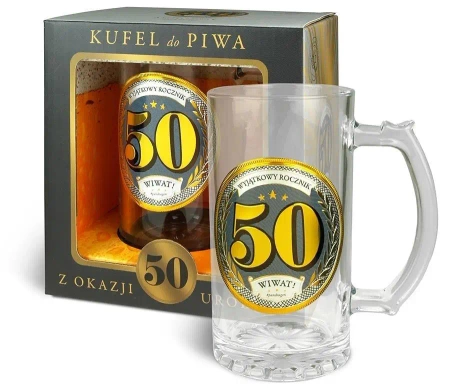 Kufel Gld 50 Urodziny - Pan Dragon