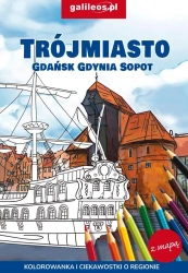 Trójmiasto - Gdańsk - Gdynia - Sopot - kolorowanka - praca zbiorowa