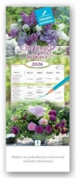 Kalendarz 2026 notatnikowy Kompozycje kwiatowe - Lucrum