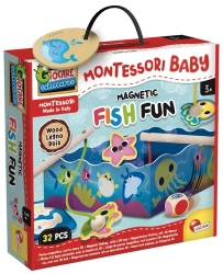 Montessori Wood Baby Fish Fun - Lisciani