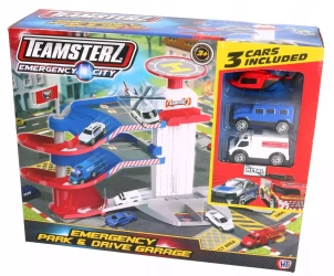 Garaż 3-piętrowy +3 autka - Teamsters