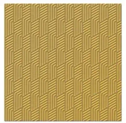 Serwetki Inspiration 33x33 cm, złote (20 sztuk)